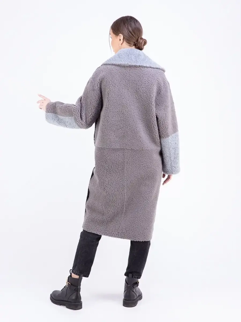 Шуба женская натуральная овчина Турция