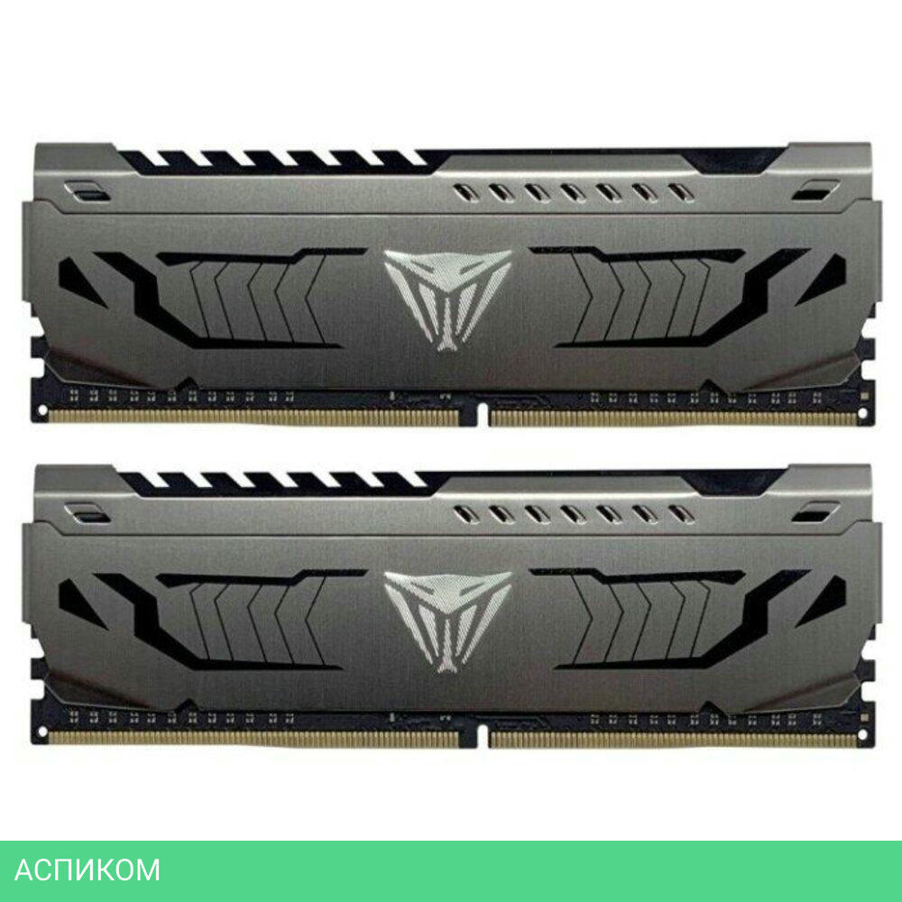 Оперативная память Patriot Viper Steel 2x32GB DDR4 PC4-28800 (PVS464G360C8K)