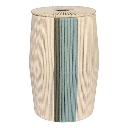 Корзина плетеная Tkano Conga Green Ethnic tk24-st_ba0029