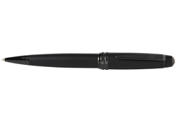 Солидная чёрная ручка с поворотным механизмом CROSS Bailey AT0452-19 в подарочной коробке