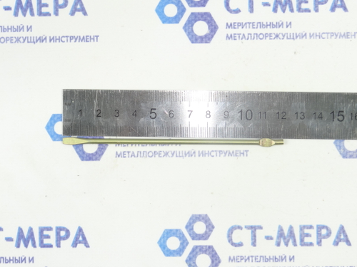 Заготовка для отвертки шлицевой плоской (минусовая) 120х3.5х0.5мм (Без ручки) СССР