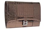 Balenciaga Calfskin Clutch Women"s Brown