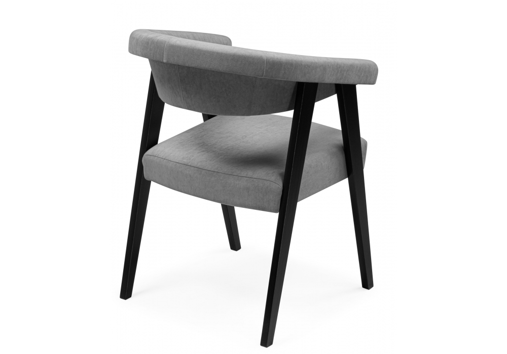 Стул деревянный Woodville Невада 2 ткань 234, черное дерево