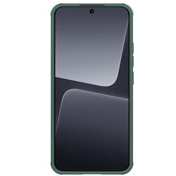 Двухкомпонентный усиленный чехол зеленого цвета от Nillkin для Xiaomi 13, серия Super Frosted Shield Pro