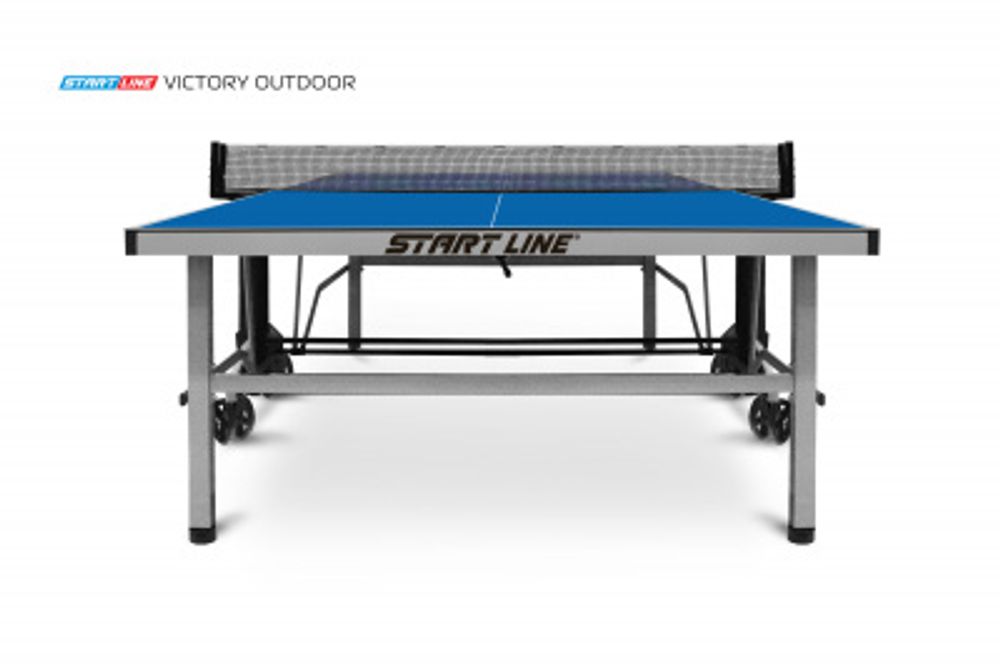 Стол теннисный VICTORY 6 Всепогодный Зелёный, синий.