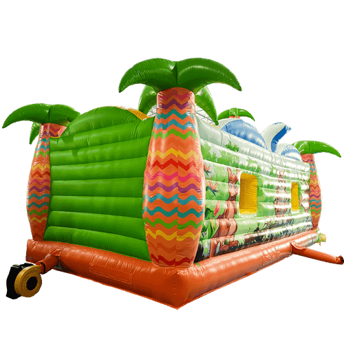 Коммерческий надувной батут «Заповедник» 8*4*4 м