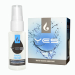 Анальный лубрикант на водной основе с продлевающим (охлаждающим) эффектом YES Frost 30 мл (Цвет: прозрачный)