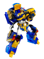 Робот-трансформер Блю Коп Metal Cardbot 69020