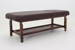 Массажный стол стационарный Med-Mos FIX-1A (SW2.31.10) мягкий, Коричневый