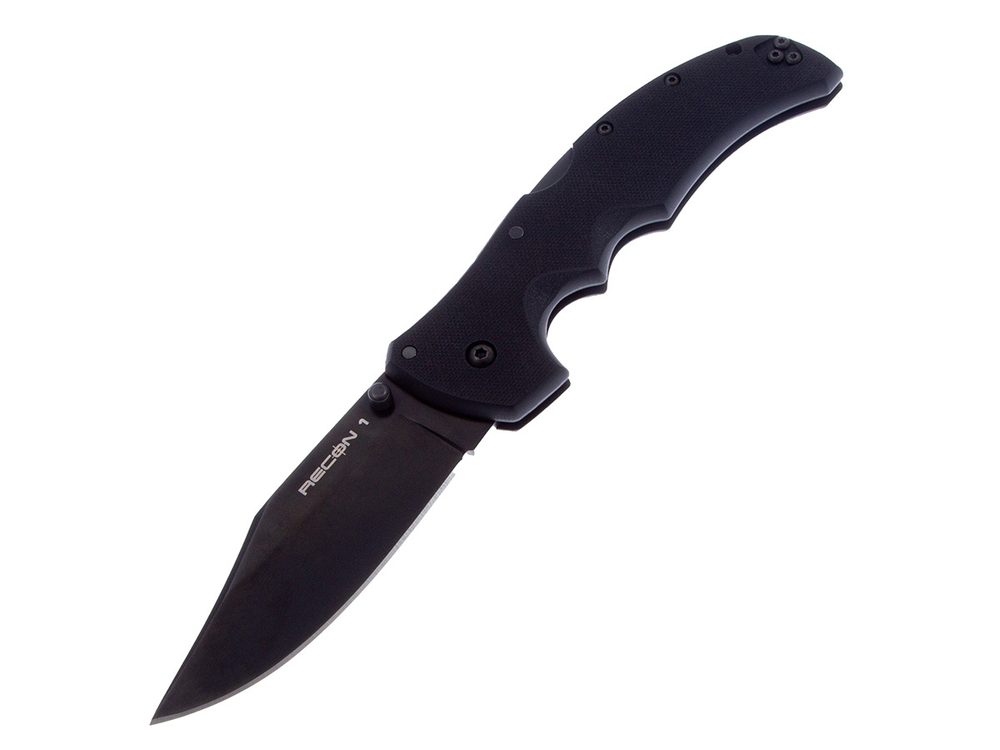 Нож складной Cold Steel Recon 1 Clip Point Plain, сталь CPM S35VN, рукоять G10, 147г