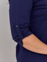 Лонгслив ЛНк-005/синий