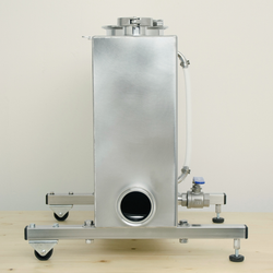 Непрерывный парогенератор для НБК (непрерывной бражной колонны) и барботера для густых браг