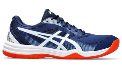 Мужские кроссовки теннисные Asics Court Slide 3 - blue expanse/white