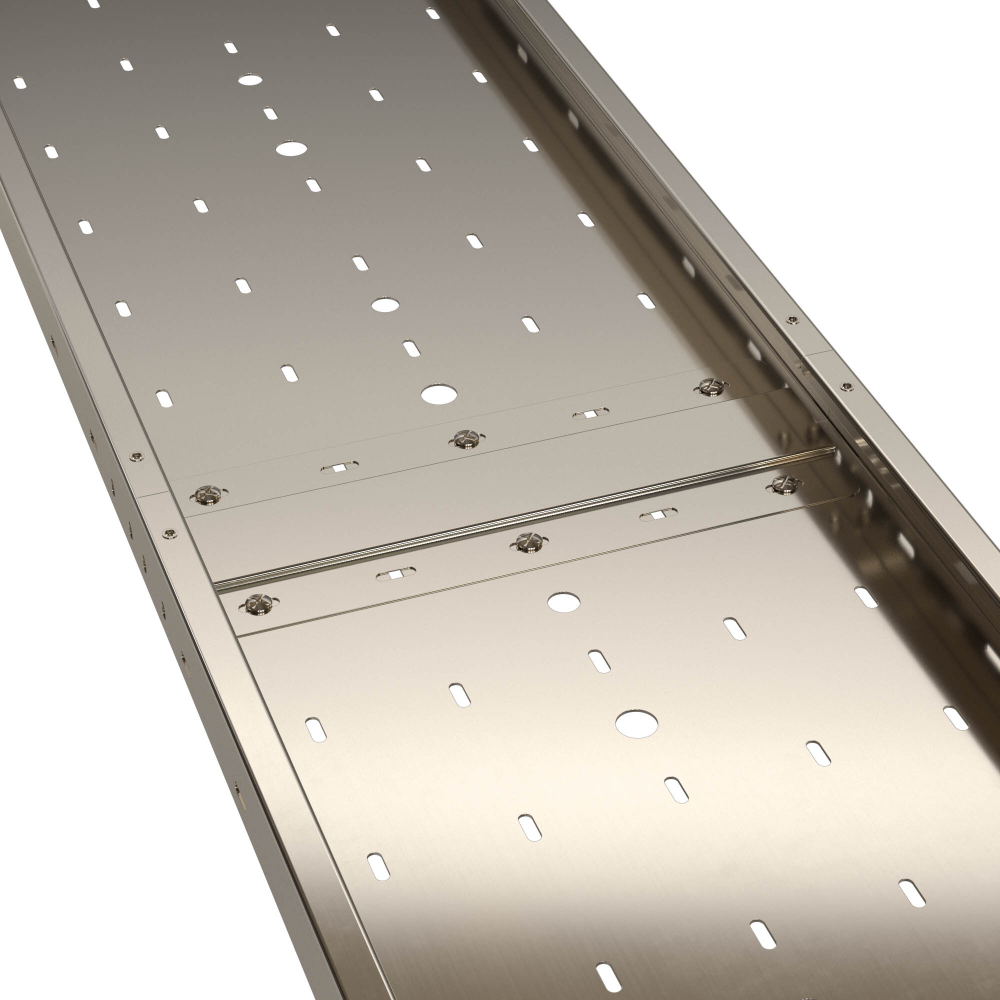 Соединитель донный, ширина 500 мм, AISI 304