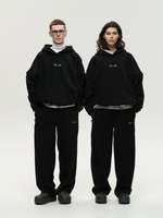 Drawstring Hoodie Black