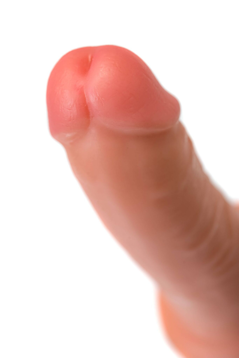 Телесный фаллоимитатор на присоске RealStick CALIBER - 18 см. (Цвет: телесный)