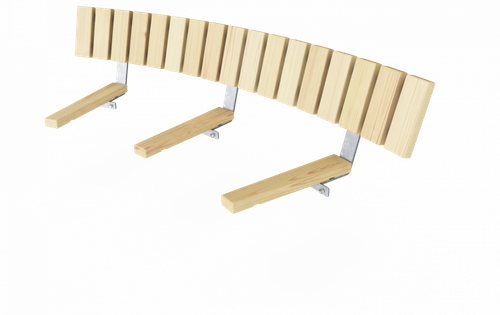 Спинка «Румба», Вогнутая 45°