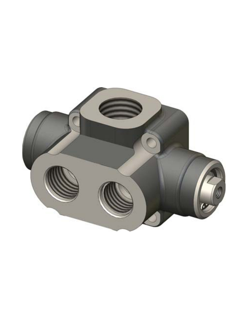 Трехходовой двухпозиционный распределитель (дивертор) с пневматическим управлением 12102200132