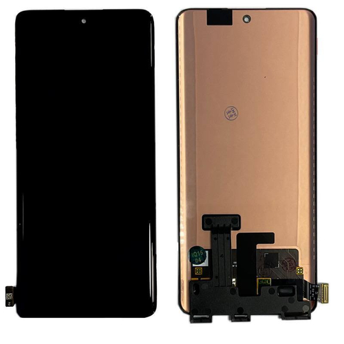 Дисплей для Realme 12 Pro+ 5G с тачскрином Черный - Oled