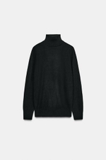 100% ЭКСТРА МЯГКИЙ ШЕРСТЯНОЙ СВИТЕР - ZARA