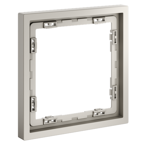 Рамка пластиковая на 1 пост, (кашемир) Voltum S70 VLS100103