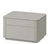 Тумба прикроватная Tammi 2 ящика ширина 60 см (серо-бежевый)