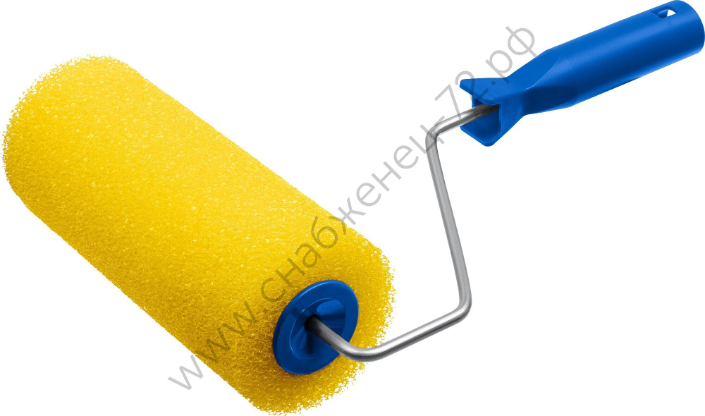 ЗУБР СТРУКТУРНЫЙ 80 180 мм, Малярный валик с ручкой, МАСТЕР (0368-18)