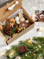 Подарок на новый год коллеге/другу/коробка крафт