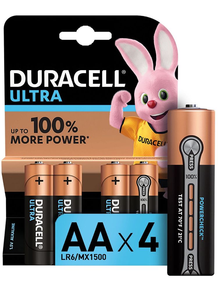 Элемент питания DURACELL LR6-BC4(4шт)