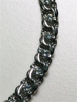 Ювелирный браслет серебряный с фианитами