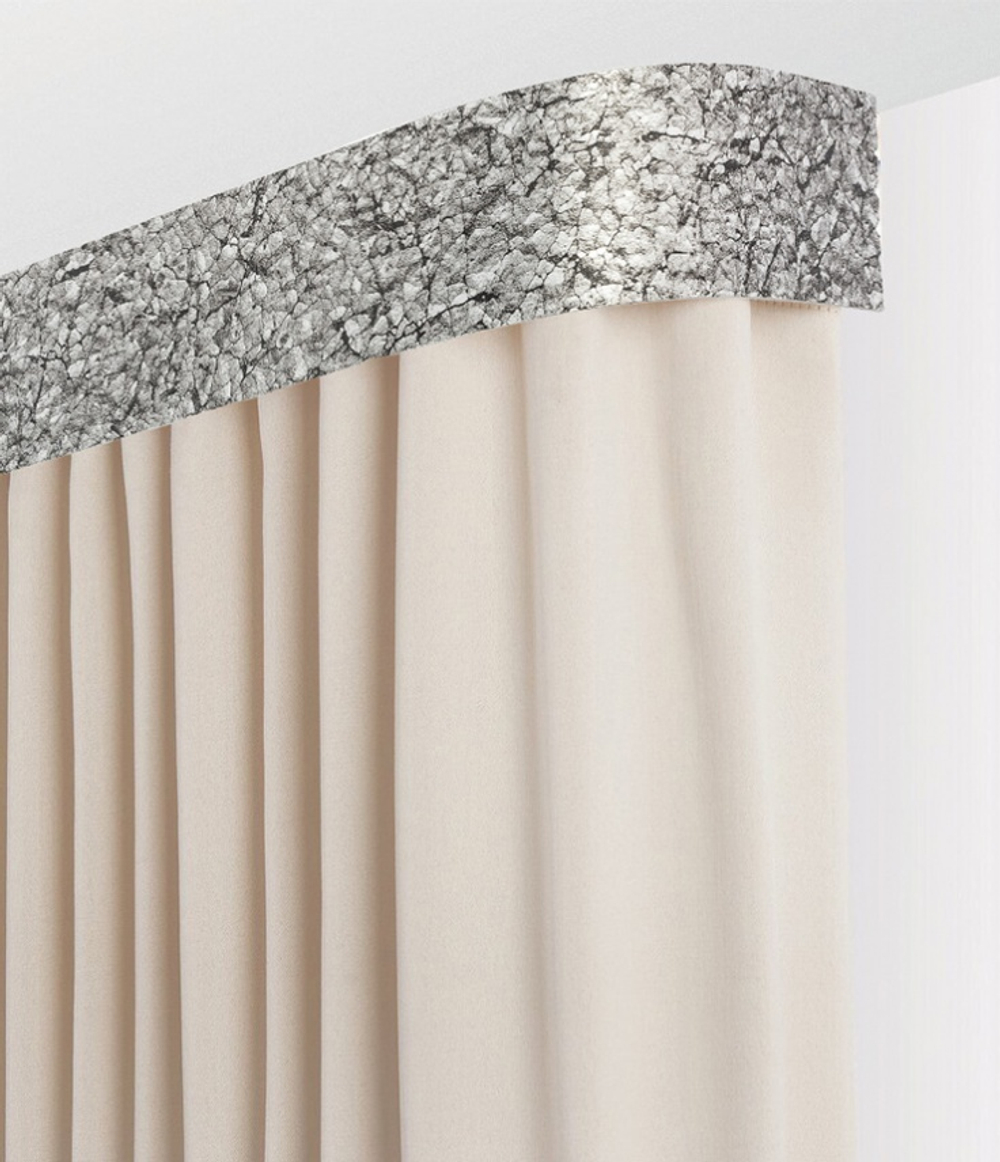 Пластиковый карниз Legrand 2-х рядный Стоун 3000 мм