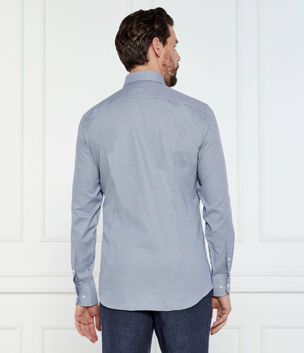 Рубашка H-HANK-spread-C1-222 BOSS BLACK - голубой(50539081)