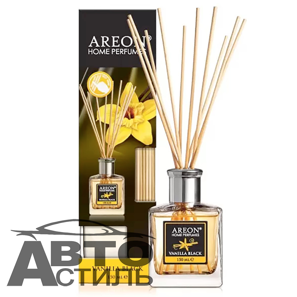 Ароматизатор-диффузор  AREON Sticks150мл LUX- STANDART Черная Ваниль (Vanilla Black)