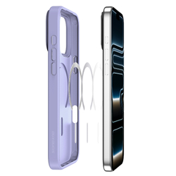 Матовый чехол фиолетового цвета с MagSafe для iPhone 17 Pro Max, серия Yind Series (Open Ring Version) от Dux Ducis