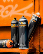 Аэрозольная краска FLAME Orange 600мл.
