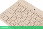 Клавиатура A4Tech Fstyler бежевый (FBK26C AS)