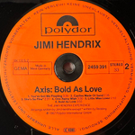 The Jimi Hendrix Experience ‎– Axis: Bold As Love (Германия 1980г.)