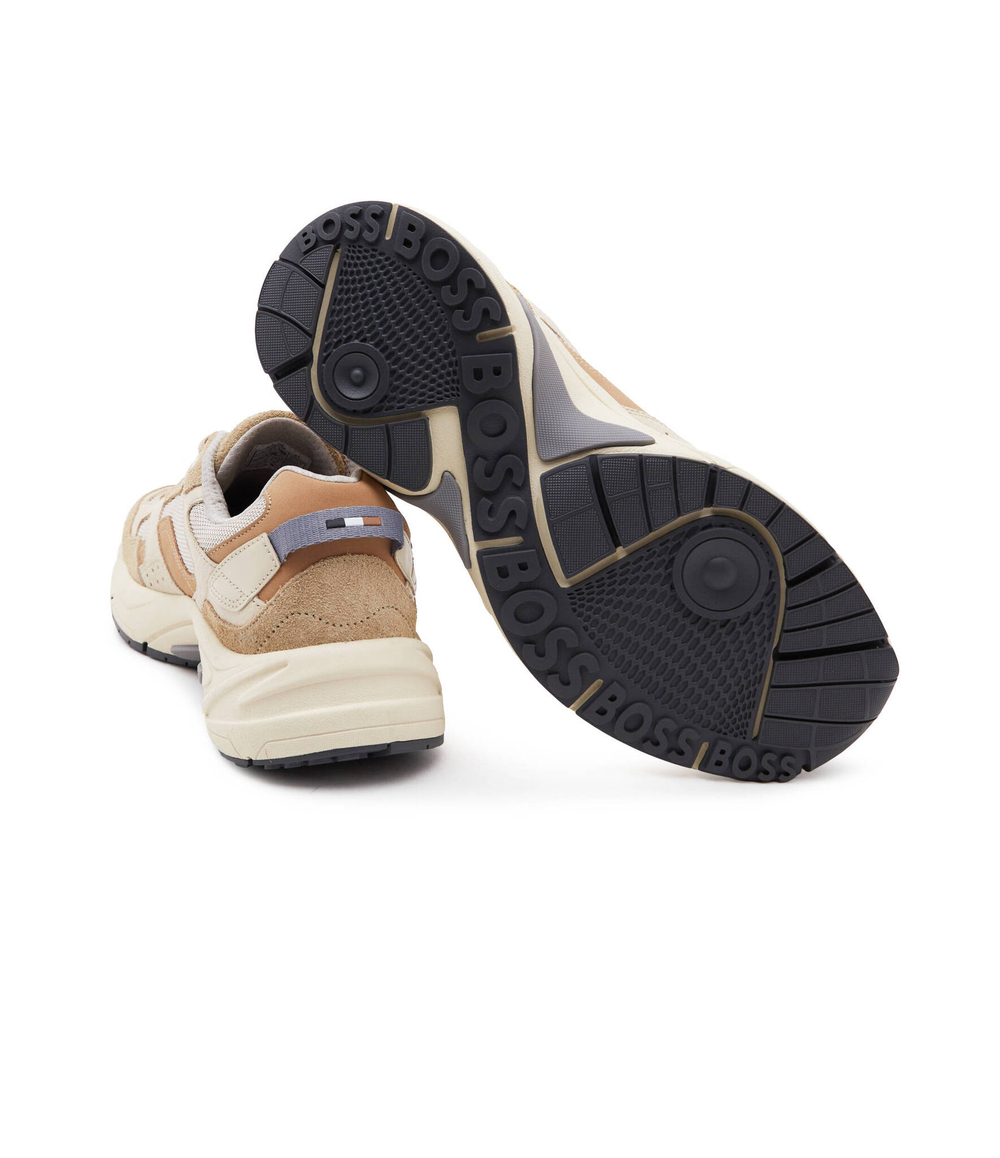 Кроссовки Levitt_Runn_hsdny BOSS BLACK - бежевый(50517364)