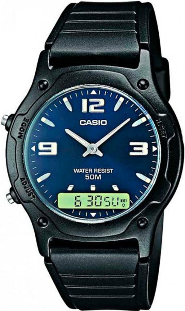 Японские наручные часы Casio Collection AW-49HE-2AVEG