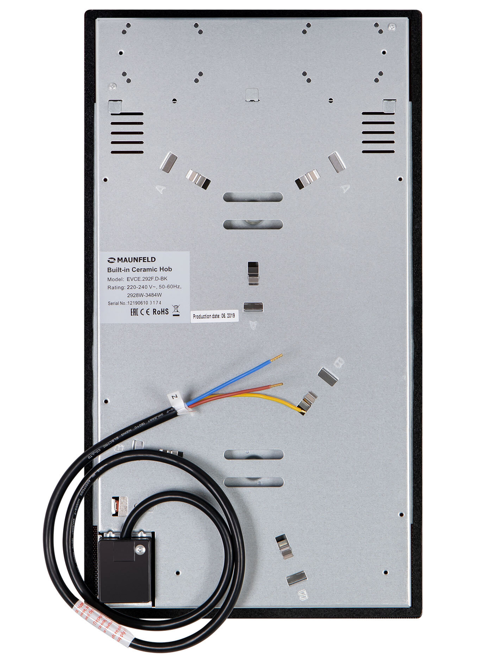 Электрическая варочная панель MAUNFELD EVCE.292F.D-BK фото 2