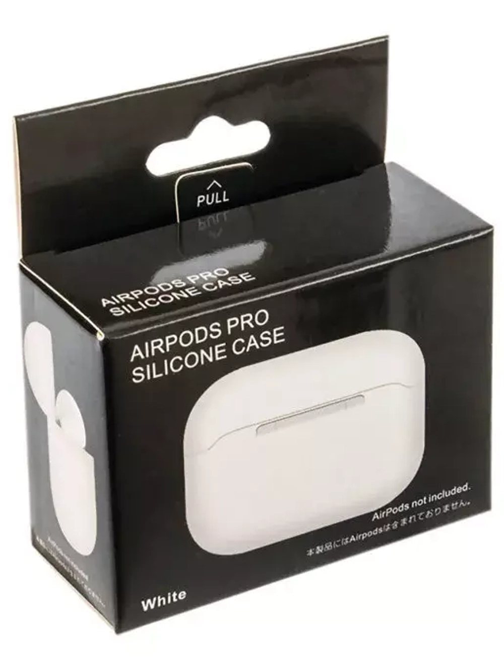 Чехол для наушников Airpods Pro Silicone Case white
