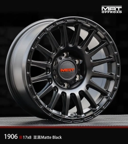 Диск колёсный литой MAT offroad 1906 R17 8,0 ЕТ15 Matte Black