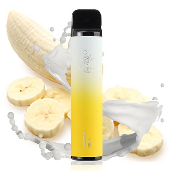 Elf Bar 2500 - Banana Milk (5% nic)
