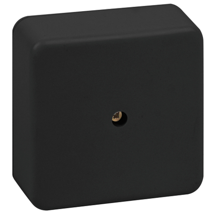 Распаячная коробка ЭРА BS-B-50-50-20 для кабель-канала черная 50х50х20мм IP40