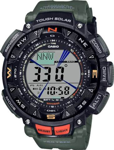 Японские наручные часы Casio Pro Trek PRG-240-3ER