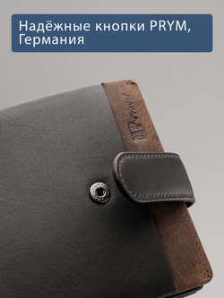 B123168R Castanho - Портмоне с RFID защитой MP