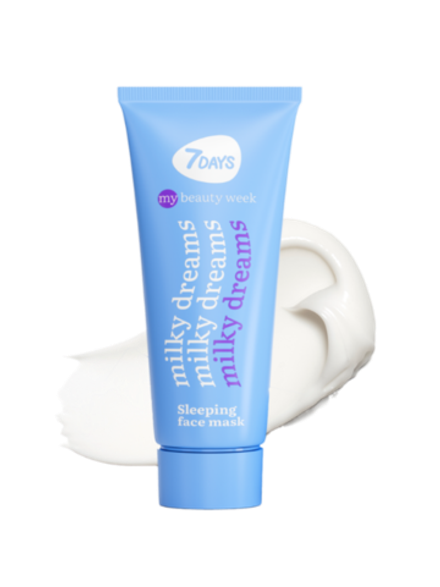 7DAYS MY BEAUTY WEEK Маска для лица ночная MILKY DREAMS, 80 мл