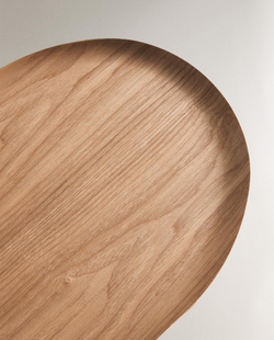 Zara Home Поднос из дерева, цвет бежевый, 40 см