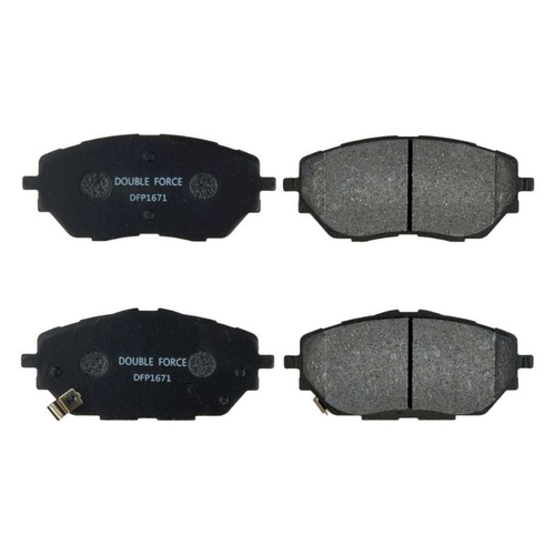 Колодки тормозные дисковые передние Double Force DFP1671