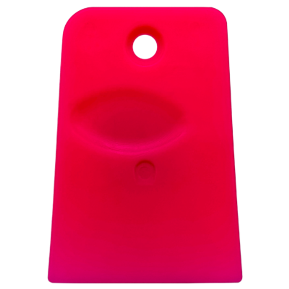 Uzlex Розовый ракель-выгонка для полиуретановых плёнок, размер М (60мм)